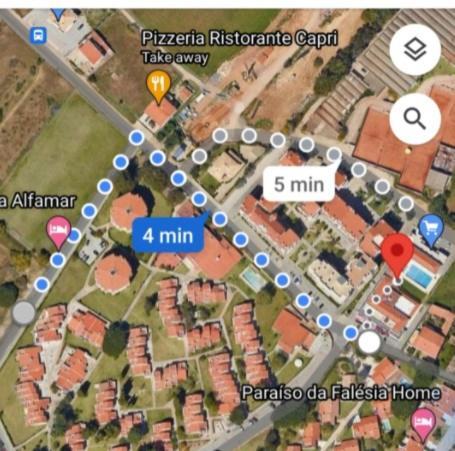 אולוס די אגווה Falesia Beach Villa מראה חיצוני תמונה